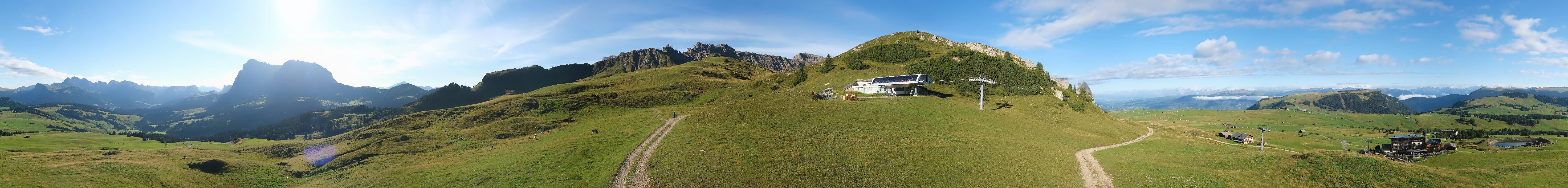 Archiv Foto Webcam Goldknopf auf der Seiser Alm