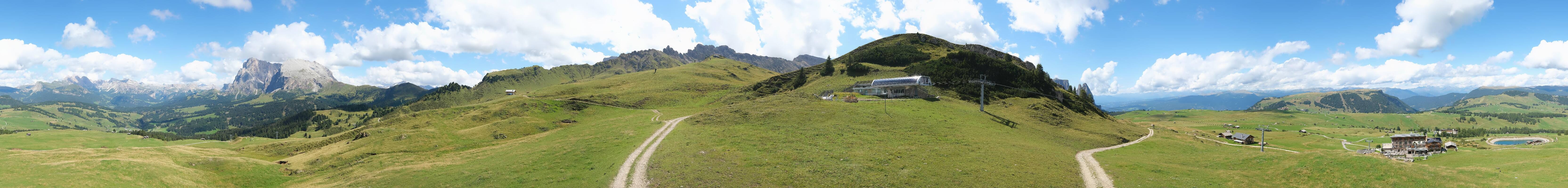Archiv Foto Webcam Goldknopf auf der Seiser Alm
