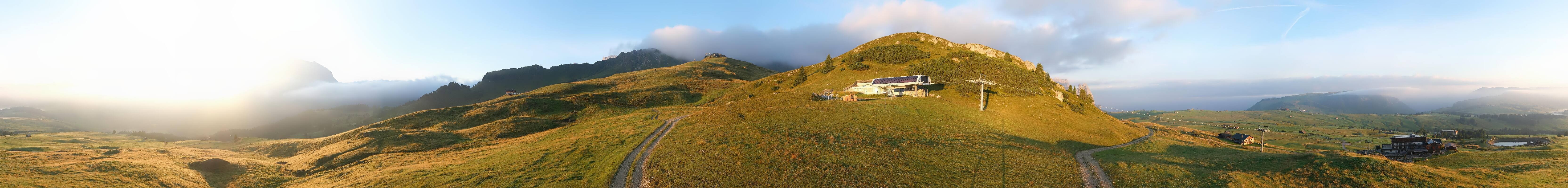 Archiv Foto Webcam Goldknopf auf der Seiser Alm