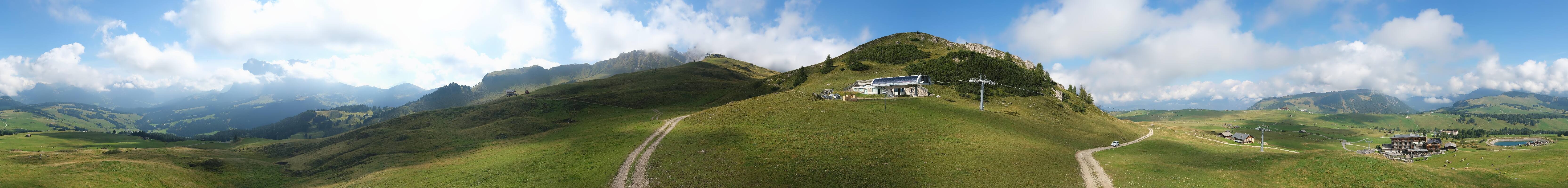 Archiv Foto Webcam Goldknopf auf der Seiser Alm