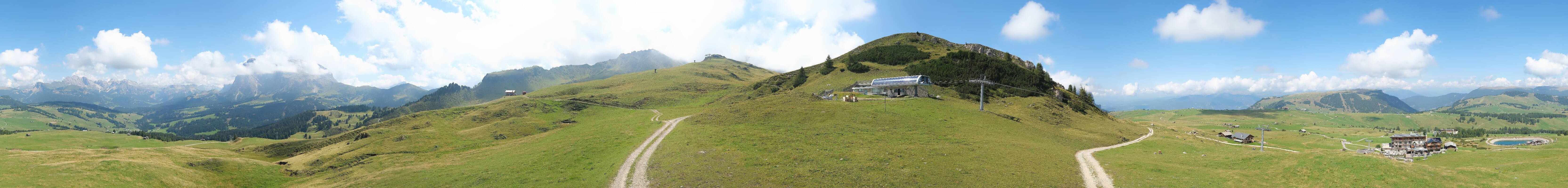 Archiv Foto Webcam Goldknopf auf der Seiser Alm