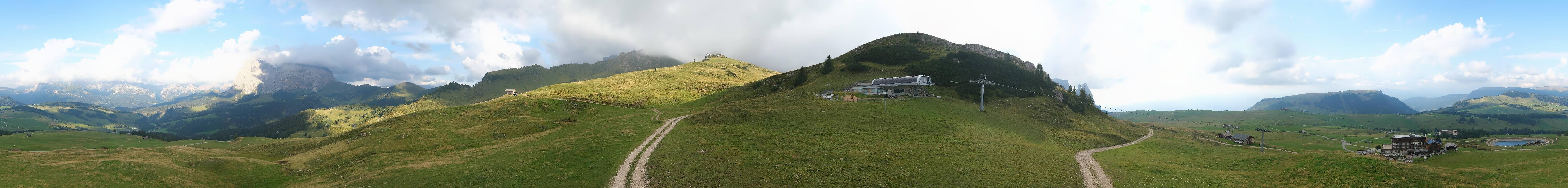 Archiv Foto Webcam Goldknopf auf der Seiser Alm