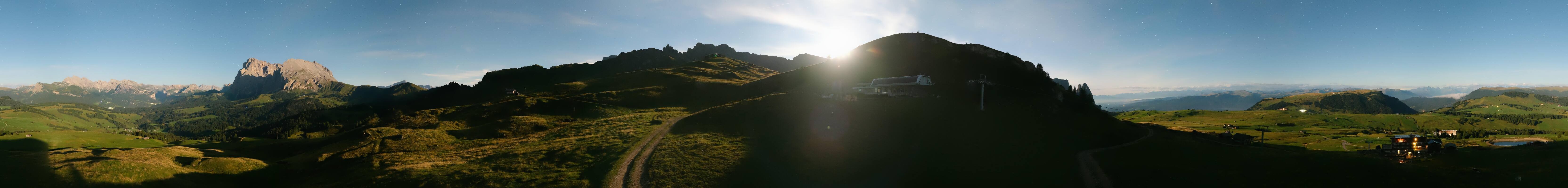 Archiv Foto Webcam Goldknopf auf der Seiser Alm