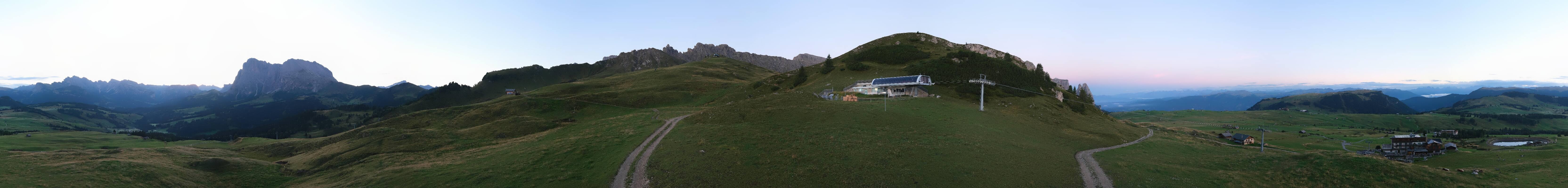 Archiv Foto Webcam Goldknopf auf der Seiser Alm