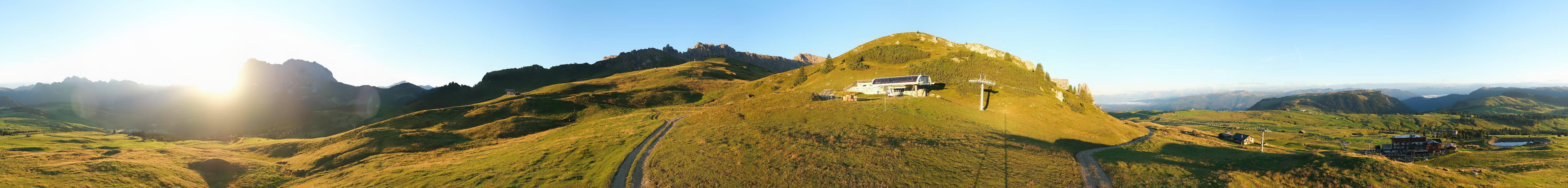 Archiv Foto Webcam Goldknopf auf der Seiser Alm