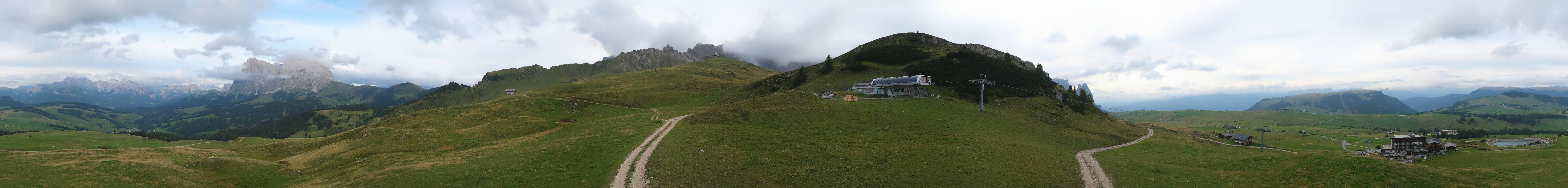 Archiv Foto Webcam Goldknopf auf der Seiser Alm