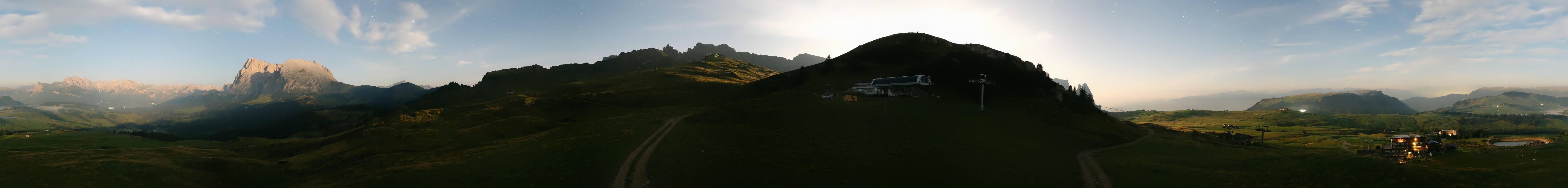 Archiv Foto Webcam Goldknopf auf der Seiser Alm