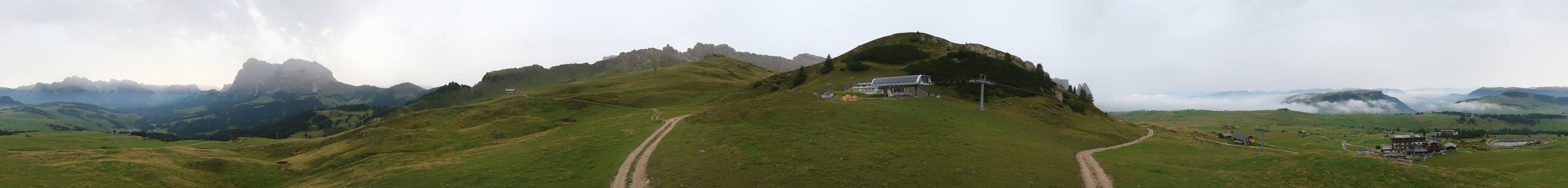 Archiv Foto Webcam Goldknopf auf der Seiser Alm