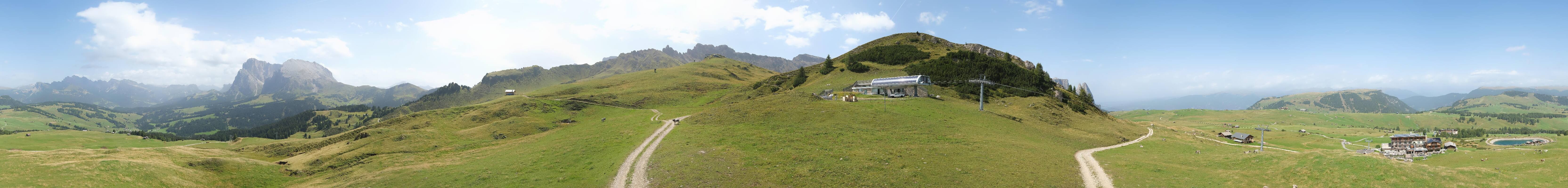 Archiv Foto Webcam Goldknopf auf der Seiser Alm