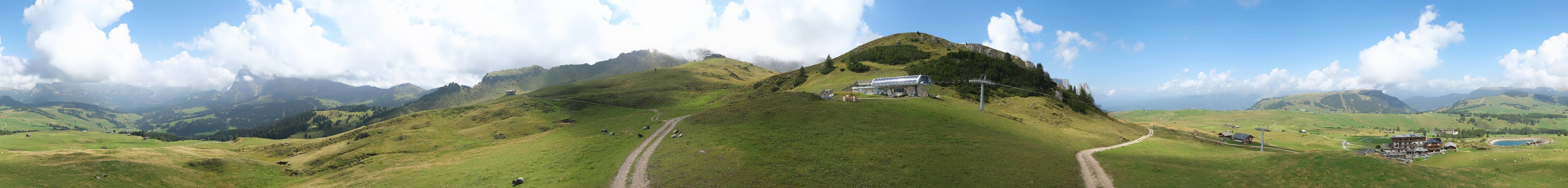 Archiv Foto Webcam Goldknopf auf der Seiser Alm
