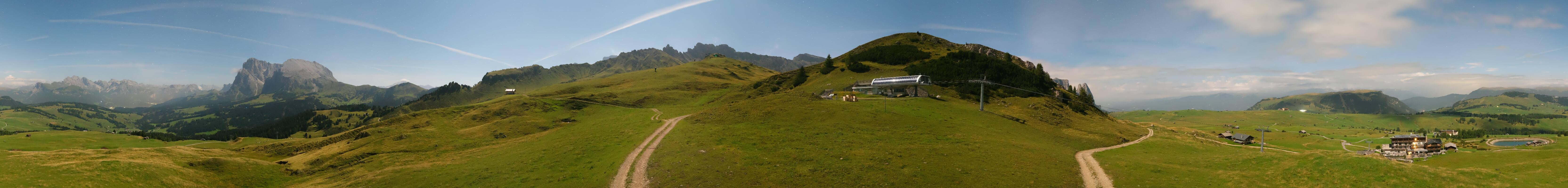 Archiv Foto Webcam Goldknopf auf der Seiser Alm