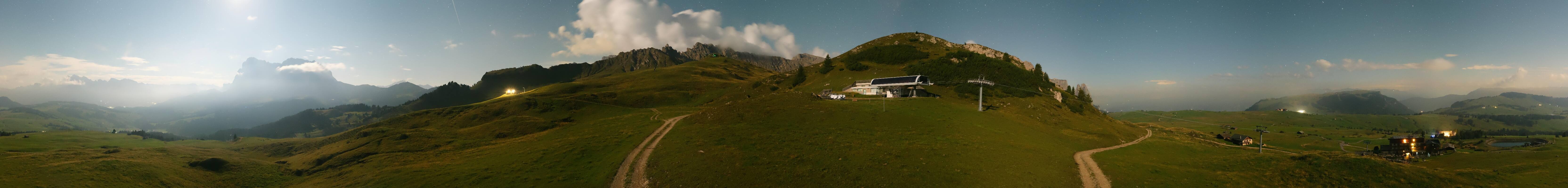 Archiv Foto Webcam Goldknopf auf der Seiser Alm