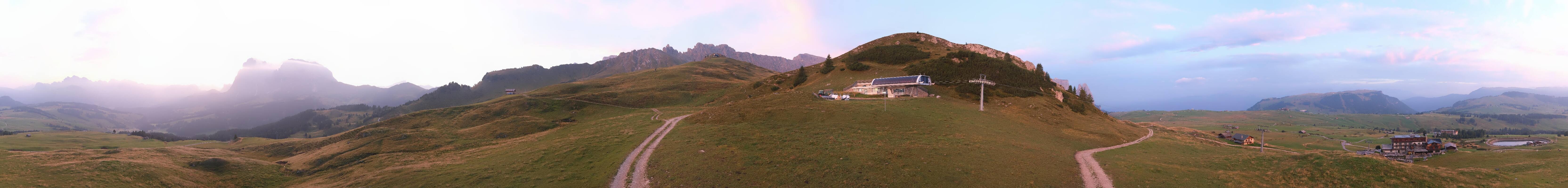 Archiv Foto Webcam Goldknopf auf der Seiser Alm