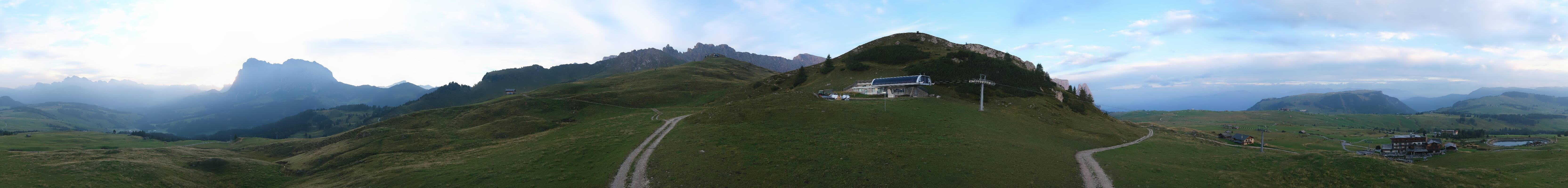 Archiv Foto Webcam Goldknopf auf der Seiser Alm