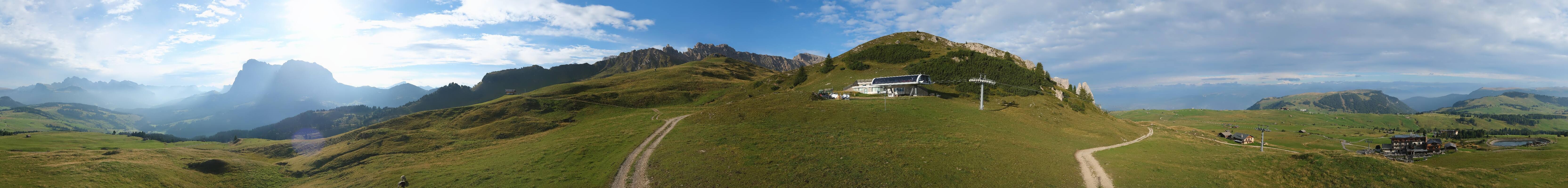 Archiv Foto Webcam Goldknopf auf der Seiser Alm