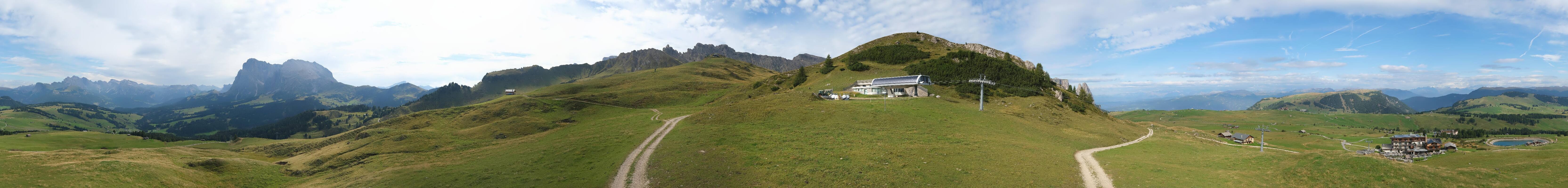 Archiv Foto Webcam Goldknopf auf der Seiser Alm