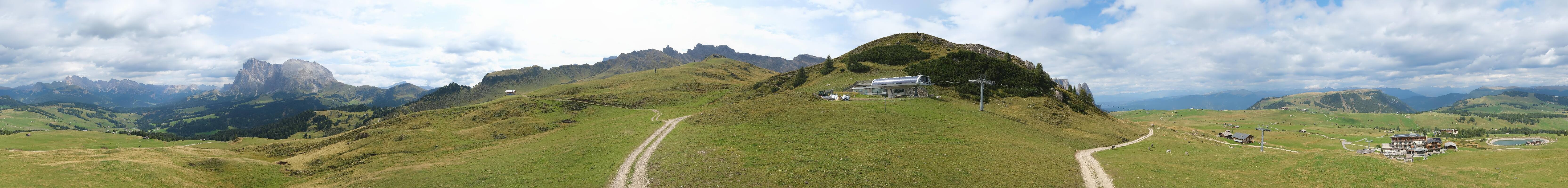Archiv Foto Webcam Goldknopf auf der Seiser Alm