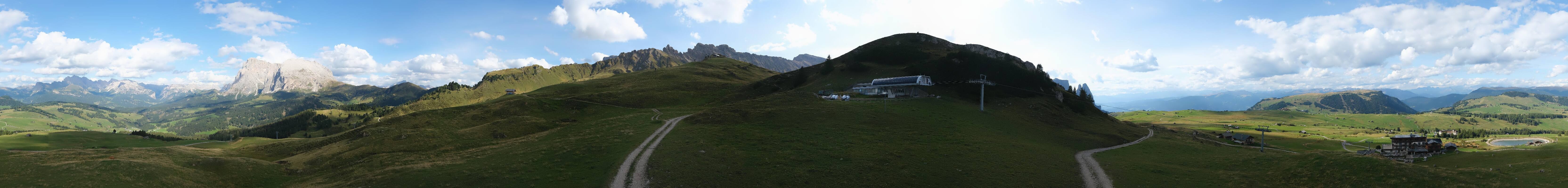 Archiv Foto Webcam Goldknopf auf der Seiser Alm