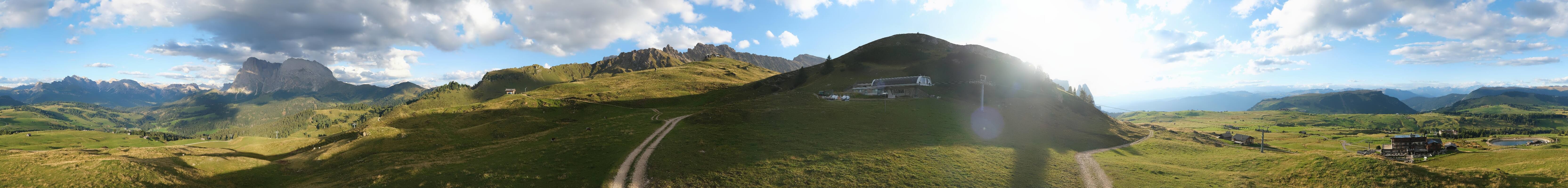 Archiv Foto Webcam Goldknopf auf der Seiser Alm