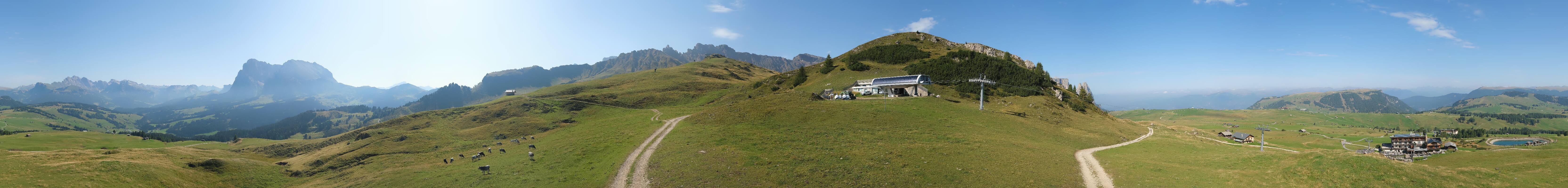 Archiv Foto Webcam Goldknopf auf der Seiser Alm