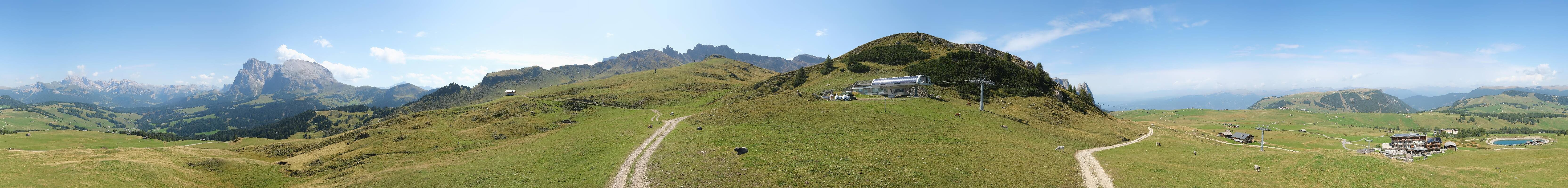 Archiv Foto Webcam Goldknopf auf der Seiser Alm