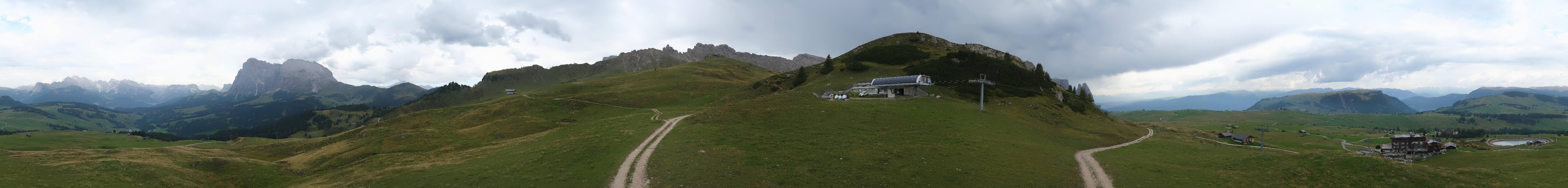 Archiv Foto Webcam Goldknopf auf der Seiser Alm
