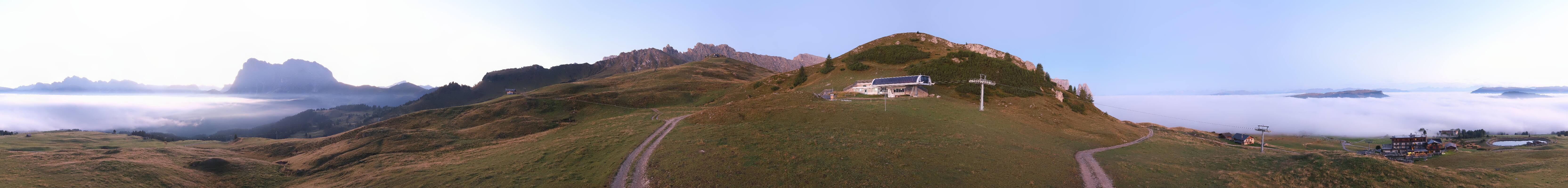 Archiv Foto Webcam Goldknopf auf der Seiser Alm