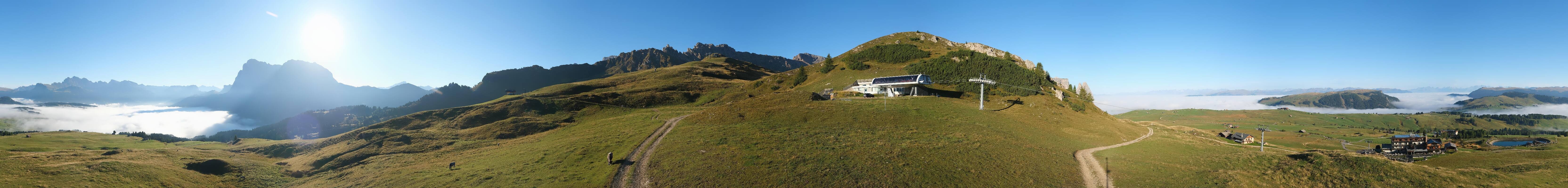 Archiv Foto Webcam Goldknopf auf der Seiser Alm