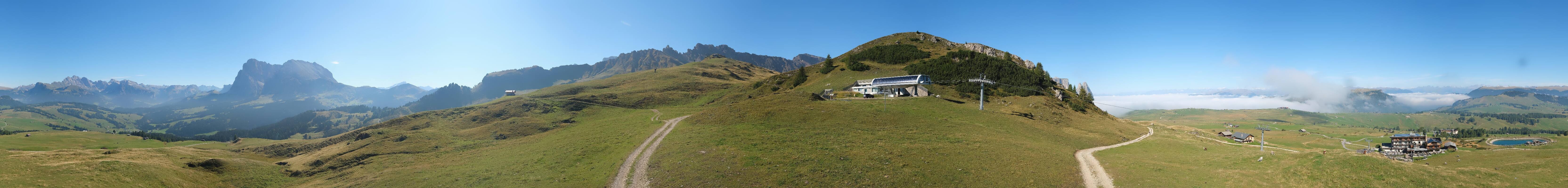 Archiv Foto Webcam Goldknopf auf der Seiser Alm