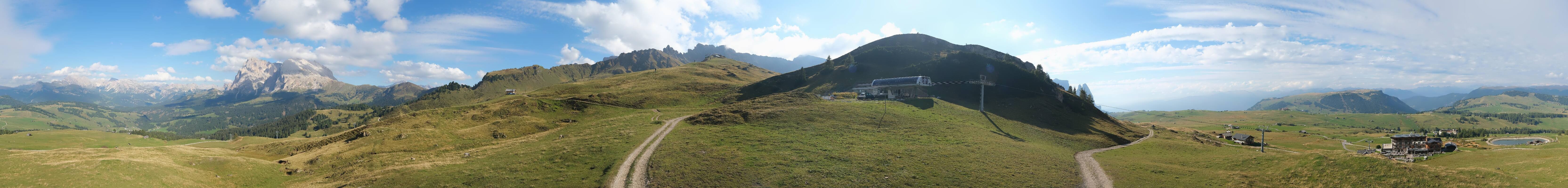 Archiv Foto Webcam Goldknopf auf der Seiser Alm