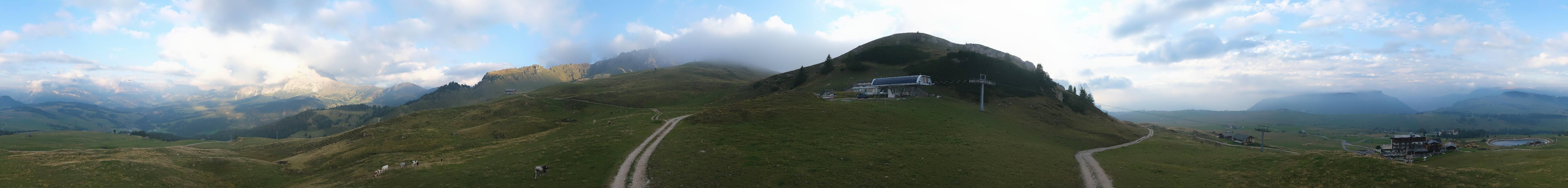 Archiv Foto Webcam Goldknopf auf der Seiser Alm