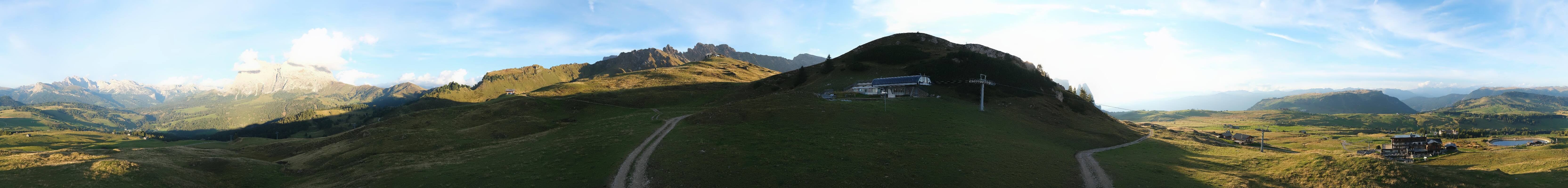 Archiv Foto Webcam Goldknopf auf der Seiser Alm