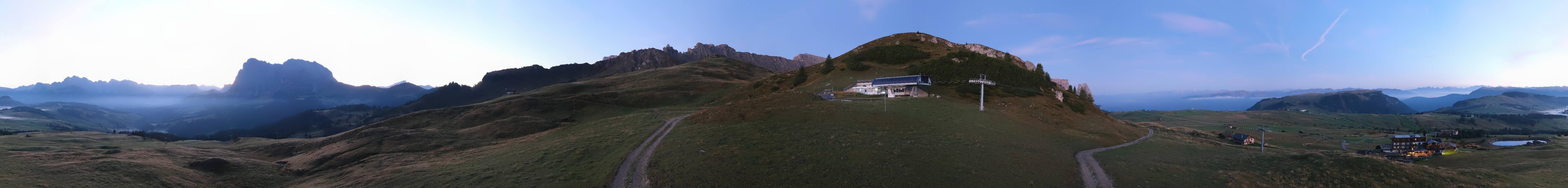 Archiv Foto Webcam Goldknopf auf der Seiser Alm