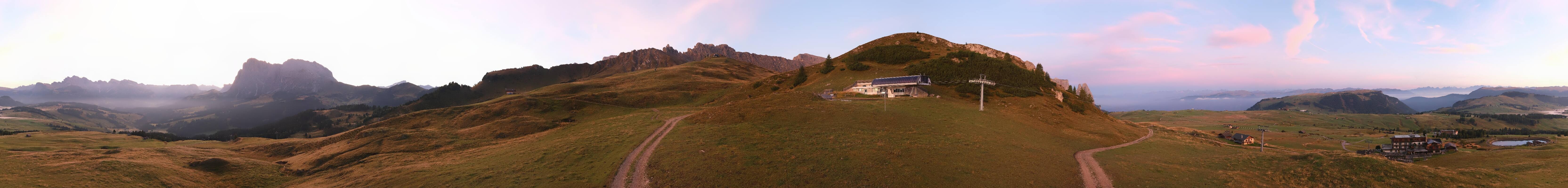 Archiv Foto Webcam Goldknopf auf der Seiser Alm