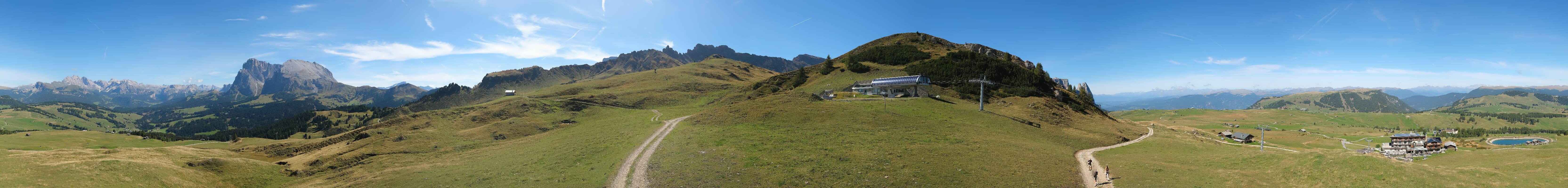 Archiv Foto Webcam Goldknopf auf der Seiser Alm