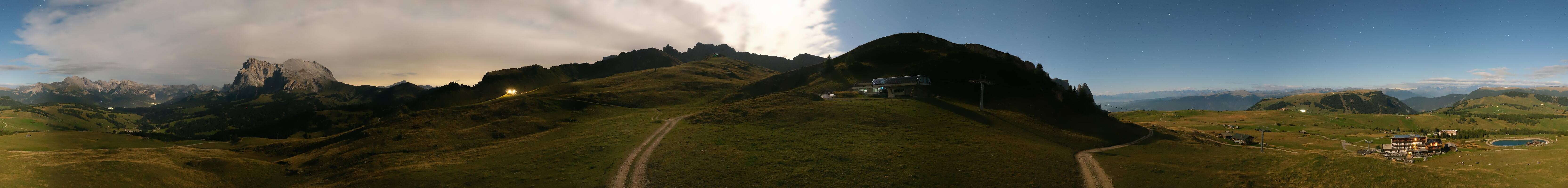 Archiv Foto Webcam Goldknopf auf der Seiser Alm