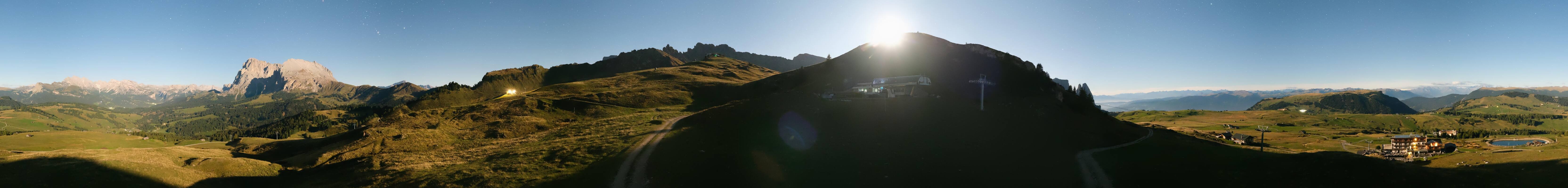 Archiv Foto Webcam Goldknopf auf der Seiser Alm