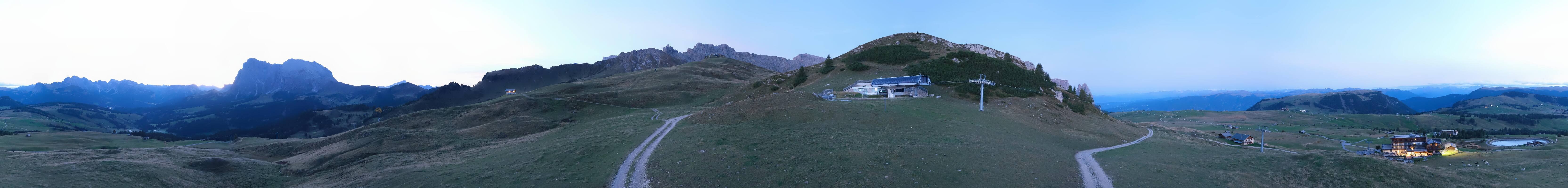 Archiv Foto Webcam Goldknopf auf der Seiser Alm
