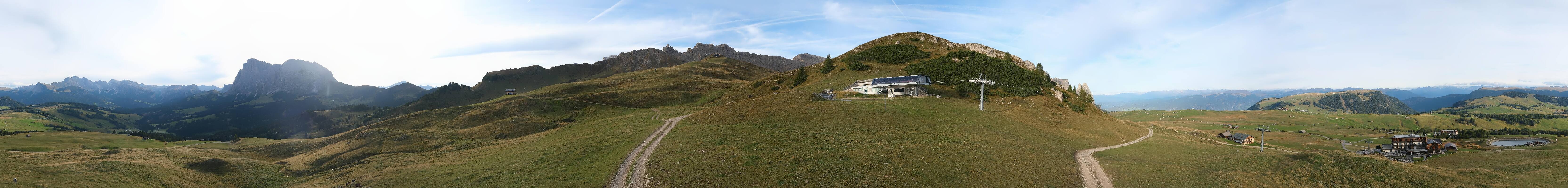 Archiv Foto Webcam Goldknopf auf der Seiser Alm