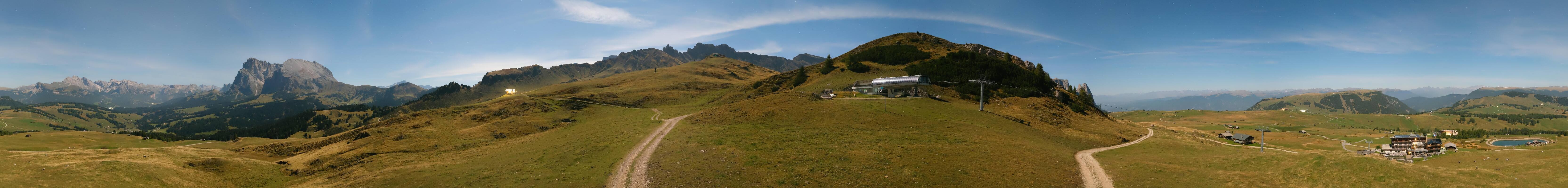 Archiv Foto Webcam Goldknopf auf der Seiser Alm