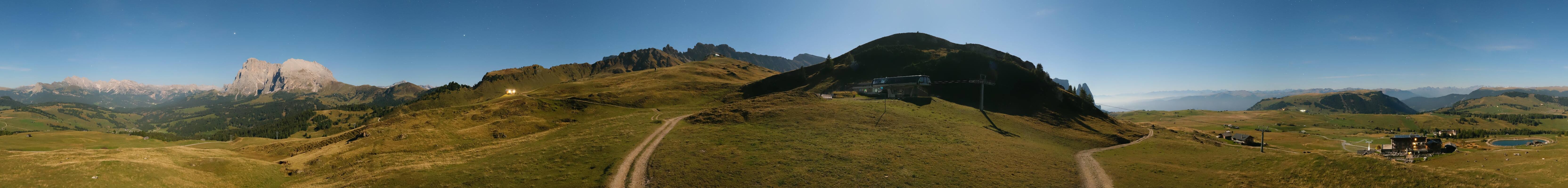 Archiv Foto Webcam Goldknopf auf der Seiser Alm