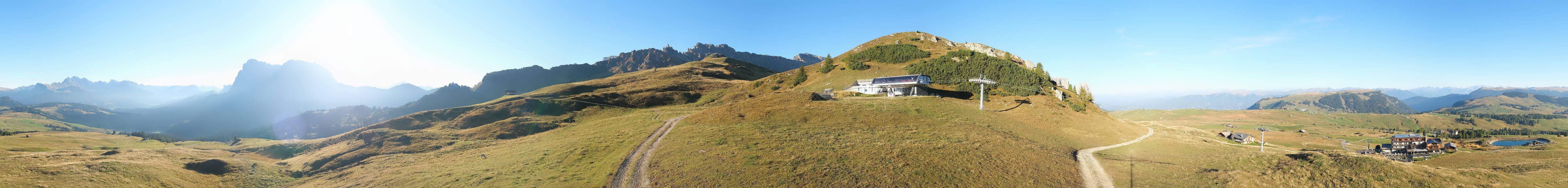 Archiv Foto Webcam Goldknopf auf der Seiser Alm