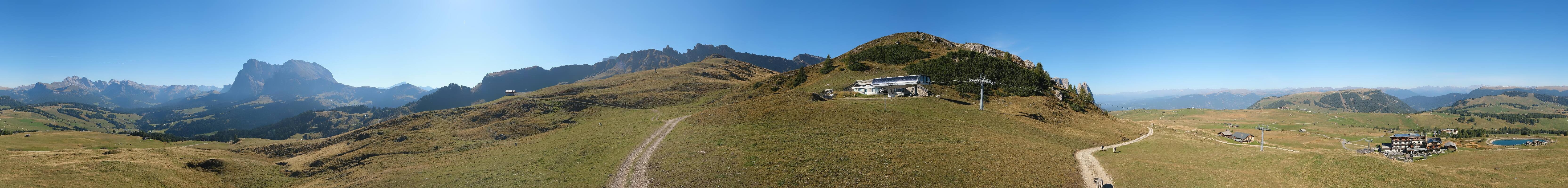 Archiv Foto Webcam Goldknopf auf der Seiser Alm