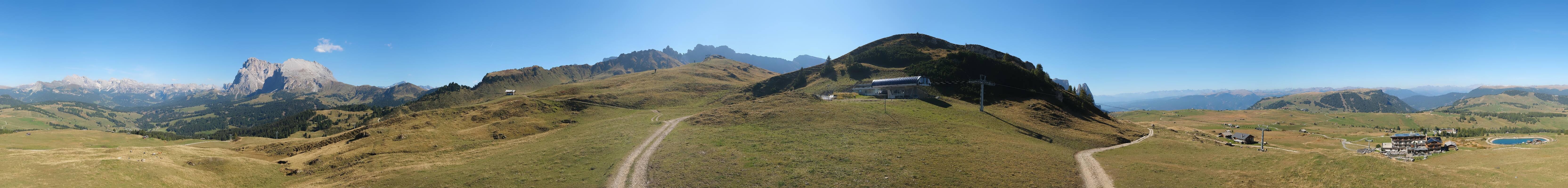Archiv Foto Webcam Goldknopf auf der Seiser Alm
