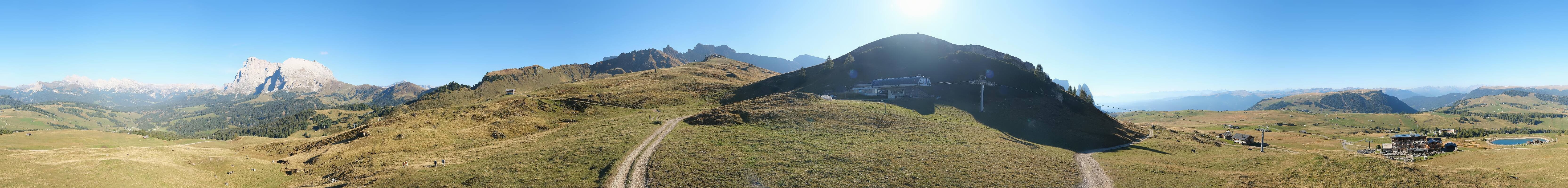 Archiv Foto Webcam Goldknopf auf der Seiser Alm