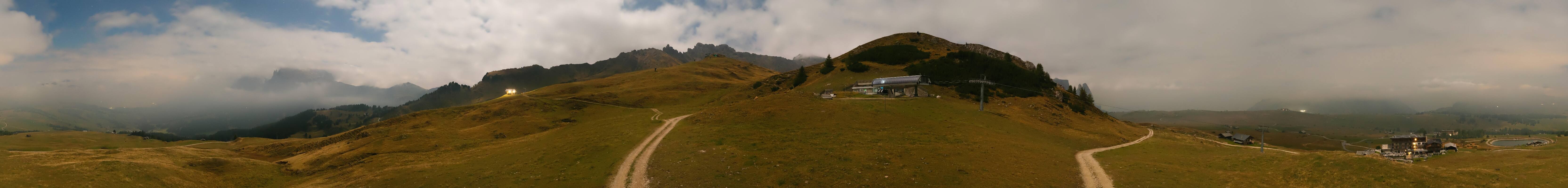 Archiv Foto Webcam Goldknopf auf der Seiser Alm