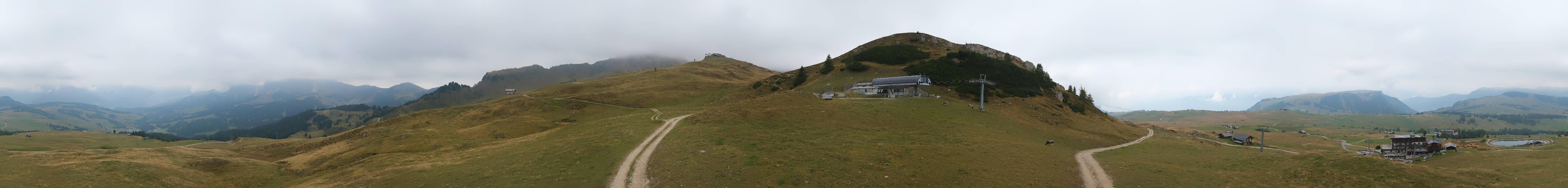 Archiv Foto Webcam Goldknopf auf der Seiser Alm