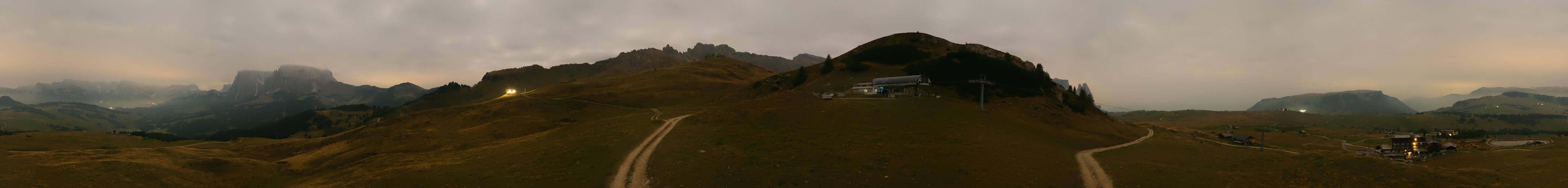 Archiv Foto Webcam Goldknopf auf der Seiser Alm