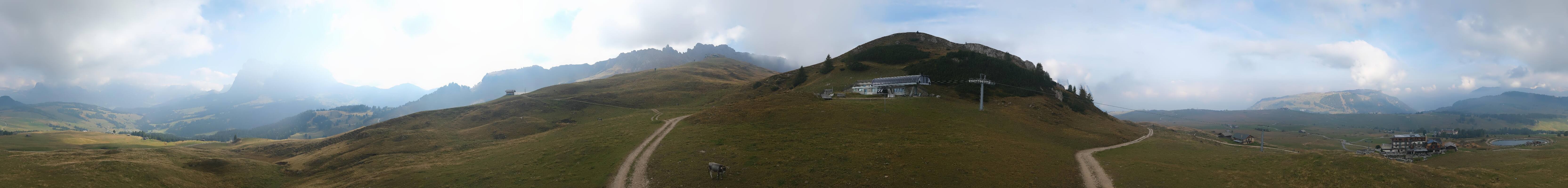 Archiv Foto Webcam Goldknopf auf der Seiser Alm