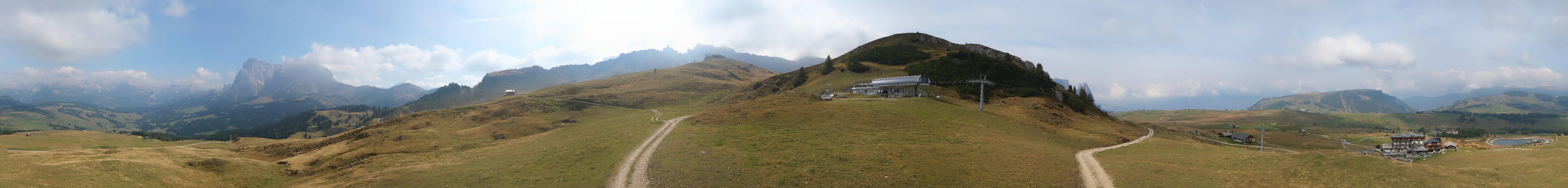 Archiv Foto Webcam Goldknopf auf der Seiser Alm